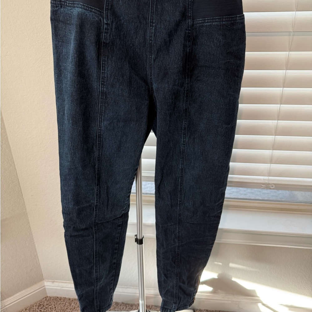 DG2 by Diane Gilman Indigo Denim Joggers